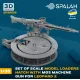 Spalah 36635 1/35 Set Of Scale Model Loader Hatch With Mg3 Machine Gun For Leopard 2