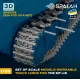 Spalah 36735 1/35 Set Of Scale Models Workable Track Links For Mt-lb 220 Pcs