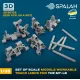 Spalah 36735 1/35 Set Of Scale Models Workable Track Links For Mt-lb 220 Pcs
