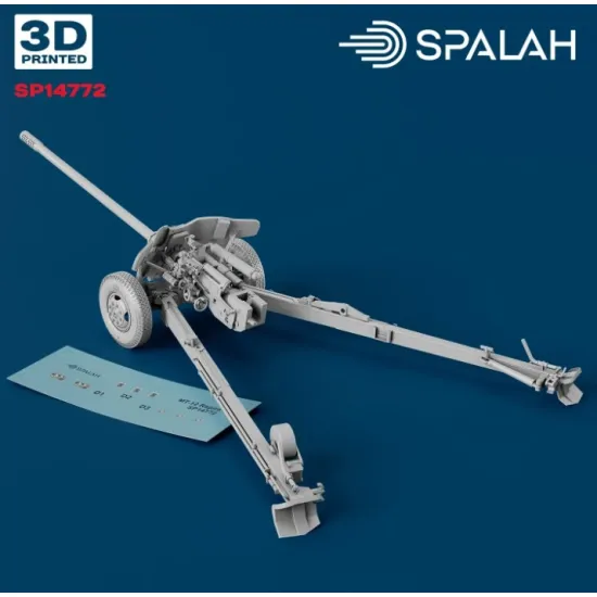 Spalah 14772 1/72 Scale model Аnti-tank gun MT-12 Rapira 100mm
