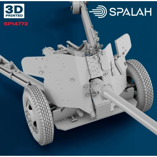Spalah 14772 1/72 Scale model Аnti-tank gun MT-12 Rapira 100mm