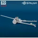 Spalah 14772 1/72 Scale model Аnti-tank gun MT-12 Rapira 100mm