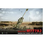 Spalah 27572 1/72 Scale Model American Artillery Gun M777a2