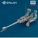 Spalah 27572 1/72 Scale Model American Artillery Gun M777a2