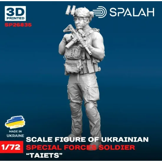 Spalah 26872 1/72 Figure Ukrainian Special Forces Taiets