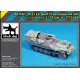 Black Dog T72169 1/72 Sd.kfz 251/22 Ausf D Accessories Set For Hasegawa Stowage