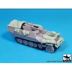 Black Dog T72169 1/72 Sd.kfz 251/22 Ausf D Accessories Set For Hasegawa Stowage