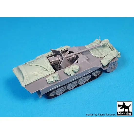 Black Dog T72169 1/72 Sd.kfz 251/22 Ausf D Accessories Set For Hasegawa Stowage