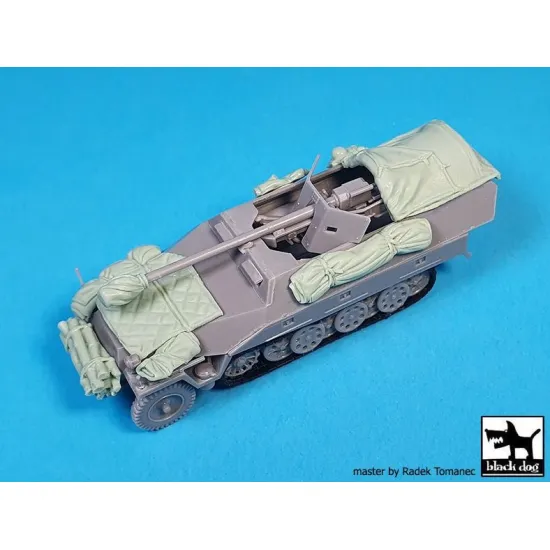 Black Dog T72169 1/72 Sd.kfz 251/22 Ausf D Accessories Set For Hasegawa Stowage