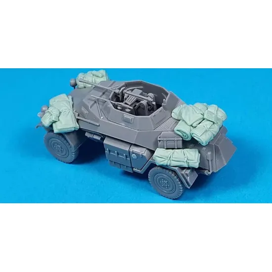 Black Dog T72192 1/72 Sd.kfz 222 Panzerrspahwagen Accessories Set For Dragon Stowage