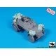 Black Dog T72192 1/72 Sd.kfz 222 Panzerrspahwagen Accessories Set For Dragon Stowage