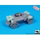 Black Dog T72192 1/72 Sd.kfz 222 Panzerrspahwagen Accessories Set For Dragon Stowage
