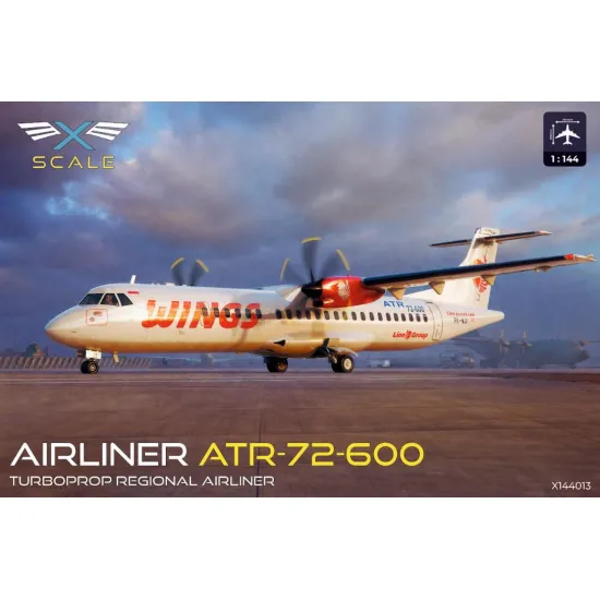 X-scale 144013 1/144 Atr-72-600 Wings Air Turboprop Regional Airliner