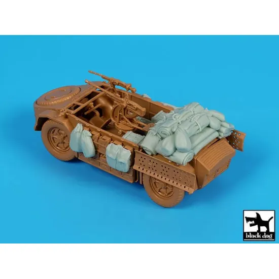 Black Dog T72194 1/72 As 42 Sahariana Accessories Set For Italeri Stowage