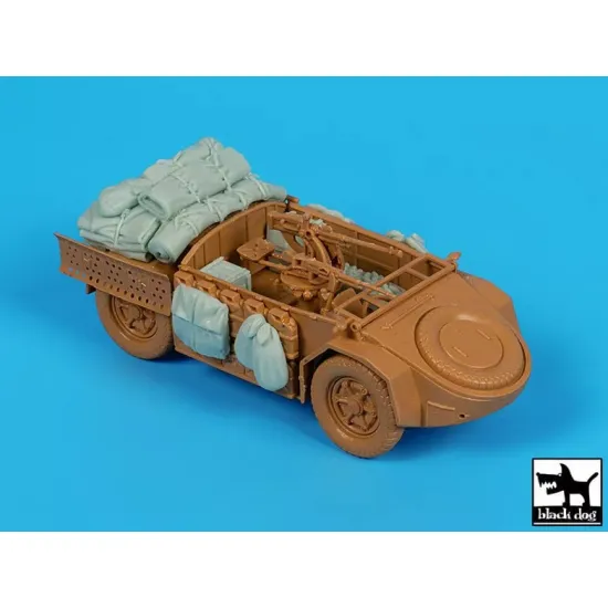 Black Dog T72194 1/72 As 42 Sahariana Accessories Set For Italeri Stowage