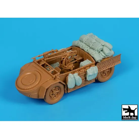Black Dog T72194 1/72 As 42 Sahariana Accessories Set For Italeri Stowage
