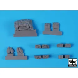 Black Dog T72194 1/72 As 42 Sahariana Accessories Set For Italeri Stowage
