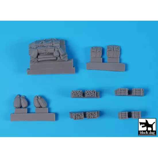 Black Dog T72194 1/72 As 42 Sahariana Accessories Set For Italeri Stowage