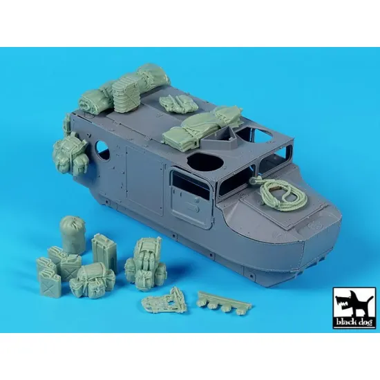 Black Dog T35307 1/35 Us M 76 Otter Accessories Set For Gecko Models Stowage