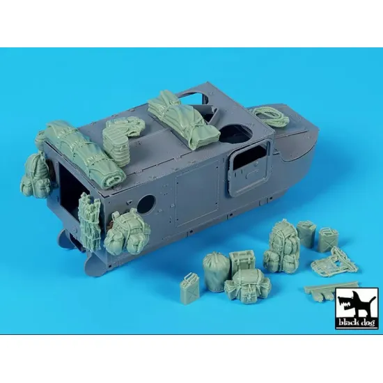 Black Dog T35307 1/35 Us M 76 Otter Accessories Set For Gecko Models Stowage