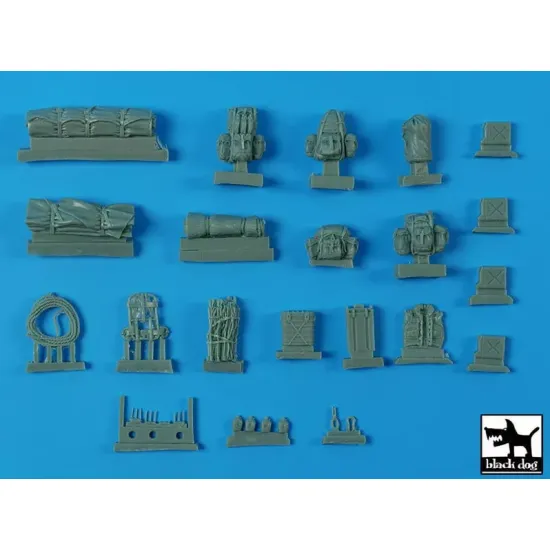 Black Dog T35307 1/35 Us M 76 Otter Accessories Set For Gecko Models Stowage