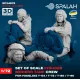 Spalah 34972 1/72 Set of figures Мodern tank crew for families T-64 T-72 T-80 T-90 3 psc
