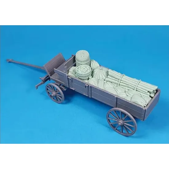 Black Dog T35319 1/35 West European Cart Accessories Set For Master Box