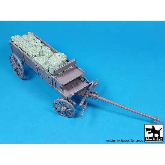 Black Dog T35319 1/35 West European Cart Accessories Set For Master Box