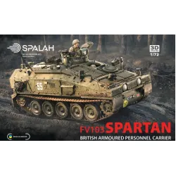 Spalah 35072 1/72 Scale Model British Armored Personnel Carrier Fv 103 Spartan