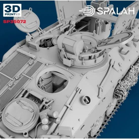 Spalah 35072 1/72 Scale Model British Armored Personnel Carrier Fv 103 Spartan