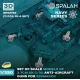 Spalah 02753 1/350 Set Of Scale Model Anti-aircraft Armament 3/7 Cm Sk C/30 Guns For Biscmarck 11 Pcs