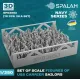 Spalah 03053 1/350 Set Of Figures Uss Carrier Sailors 70 Pcs