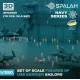Spalah 03053 1/350 Set Of Figures Uss Carrier Sailors 70 Pcs