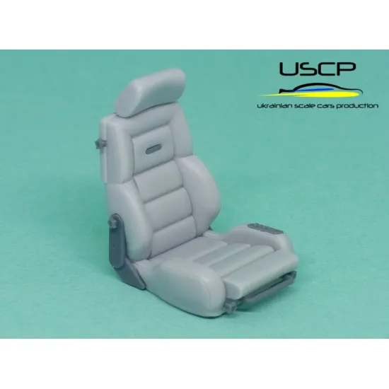 Uscp 24a122 1/24 Recaro C77/C81 Seats Resin Model