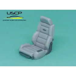 Uscp 24a122 1/24 Recaro C77/C81 Seats Resin Model