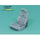 Uscp 24a122 1/24 Recaro C77/C81 Seats Resin Model
