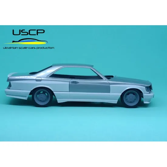 Uscp 24t084 1/24 Amg 560 Sec Widebody C126 Transkit Resin Model