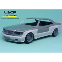 Uscp 24t084 1/24 Amg 560 Sec Widebody C126 Transkit Resin Model