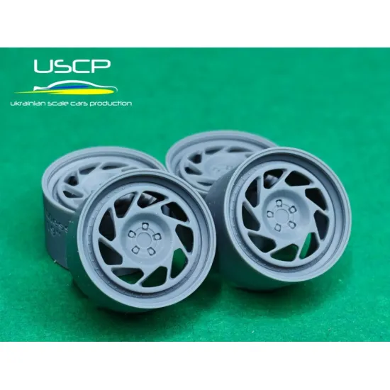 Uscp 24p161 1/24 Messer Me04-3 19inch 3d Accessories
