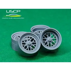 Uscp 24p099 1/24 Messer Me15-3 19inch 3d Accessories
