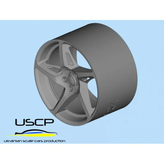 Uscp 24p110 1/24 458 Wheels 21inch 3d Accessories