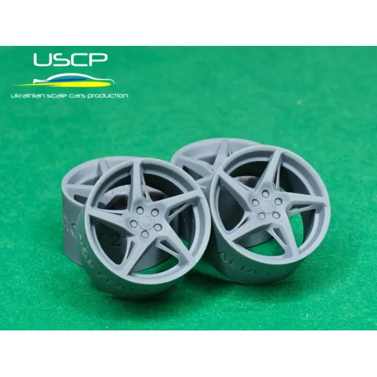 Uscp 24p110 1/24 458 Wheels 21inch 3d Accessories