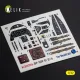 Kelik K32056 1/32 Bf-109 G2/4 Interior 3d Decals For Revell Kit