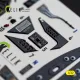 Kelik K32056 1/32 Bf-109 G2/4 Interior 3d Decals For Revell Kit