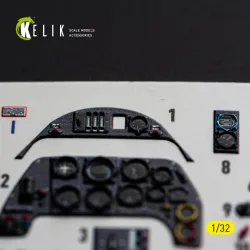 Kelik K32056 1/32 Bf-109 G2/4 Interior 3d Decals For Revell Kit