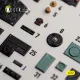 Kelik K32060 1/32 Spitfire Mk.iia - Interior 3d Decals For Revell Kit
