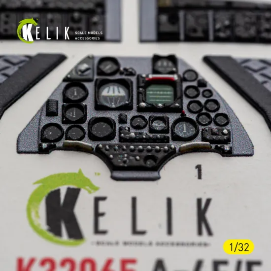 Kelik K32065 1/32 A-4e/F Skyhawk - Interior 3d Decals For Hasegawa