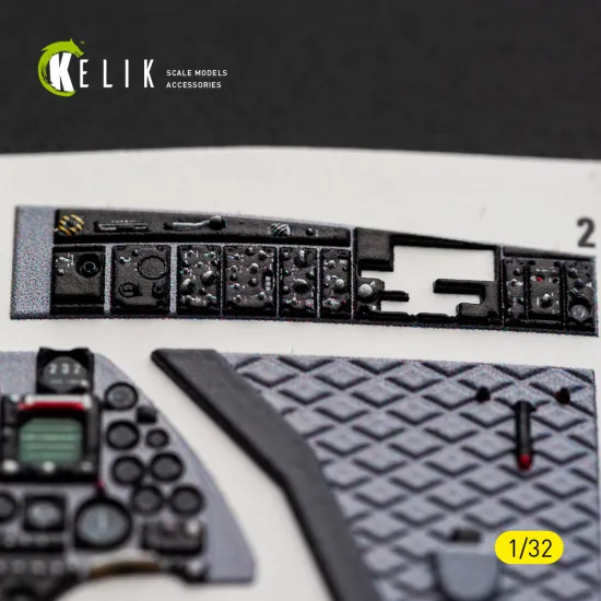 Kelik K32065 1/32 A-4e/F Skyhawk - Interior 3d Decals For Hasegawa