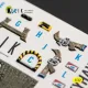 Kelik K32065 1/32 A-4e/F Skyhawk - Interior 3d Decals For Hasegawa