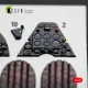 Kelik K48166 1/48 Spitfire Tr.9 - Interior 3d Decals For Airfix